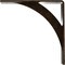 Ekena Millwork Legacy Steel Bracket, Antiqued Brass 2"W x 12"D x 12"H BKTM02X12X12LEABS - alternate 8